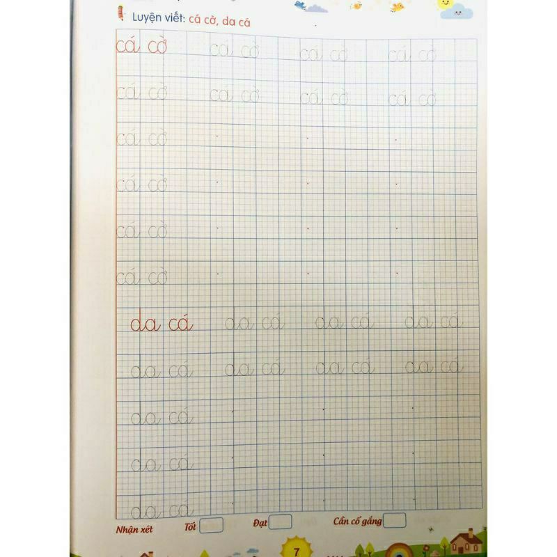 Mô tả Sách - Bộ 3 luyện viết - Hành trang cho bé tự tin vào lớp 1- Bé Tập Viết chữ đẹp chuẩn bị vào lớp 1 - 6