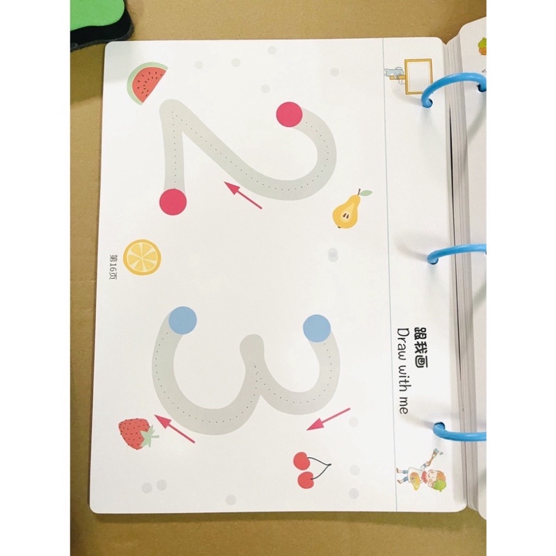 Mô tả Tập Tô Vẽ Thông Minh Xoá Được 64 Trang - Đồ Chơi Giáo Dục Toàn Diện Montessori Cho Bé - 5