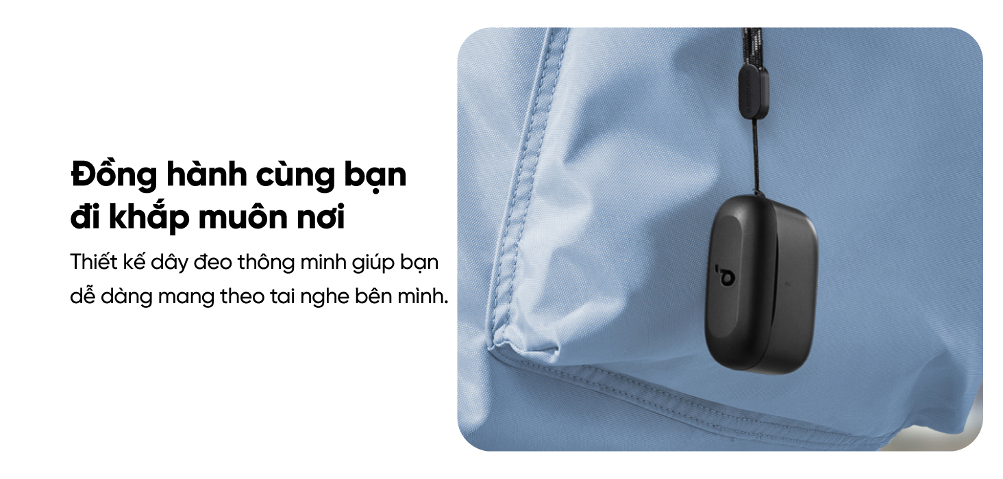 Mô tả Tai nghe bluetooth không dây soundcore A20i | Nhỏ gọn | 28 giờ phát nhạc | Sạc nhanh - 6