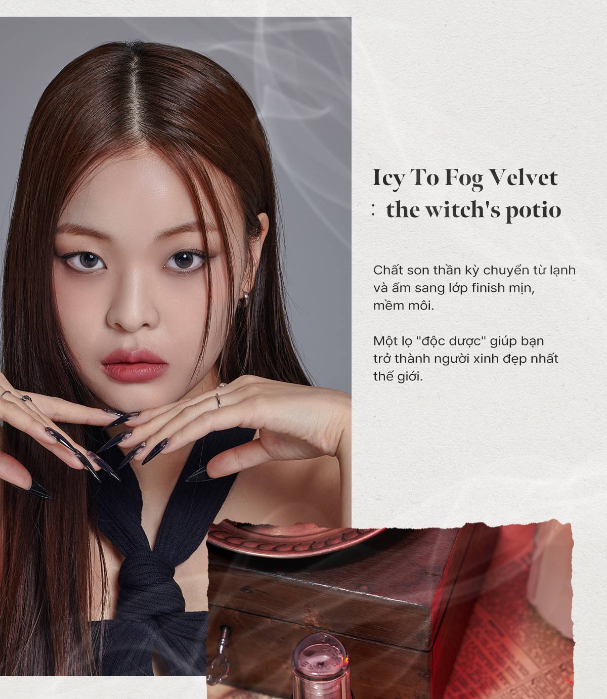 Mô tả Son Kem Black Rouge Icy To Fog Velvet Tint 39.6g - 9