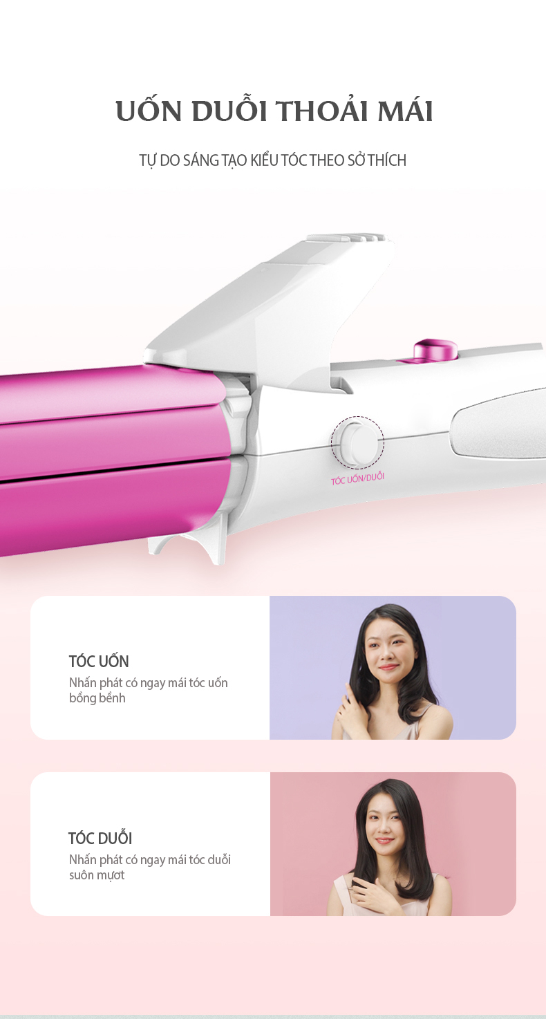 Mô tả Máy Tạo Kiểu Tóc Flyco Uốn & Duỗi 2 trong 1 FH6855VN - Hàng Chính Hãng - 5