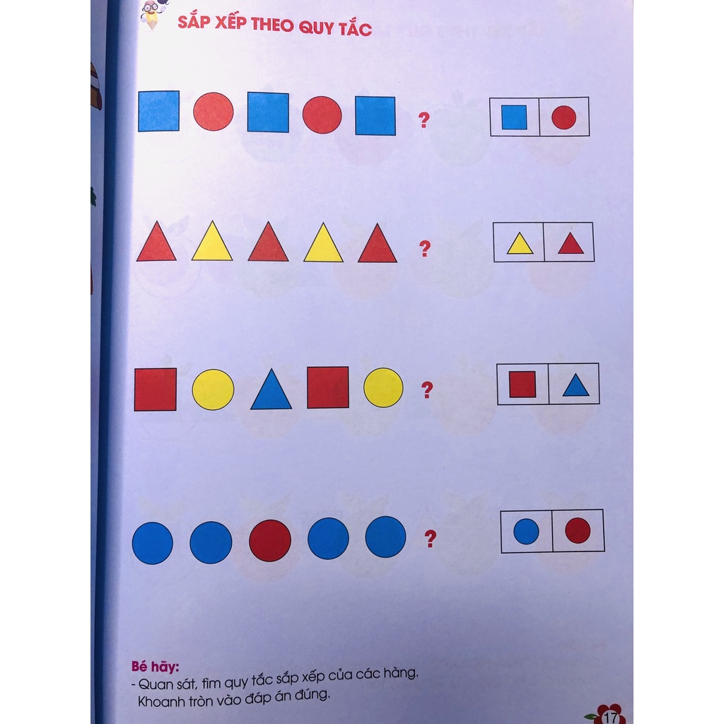 Mô tả Sách - Bé Chinh Phục Toán Học - Toán Tư Duy Sáng Tạo (Dành cho trẻ 4 đến 6 tuổi) (1 cuốn) - 11