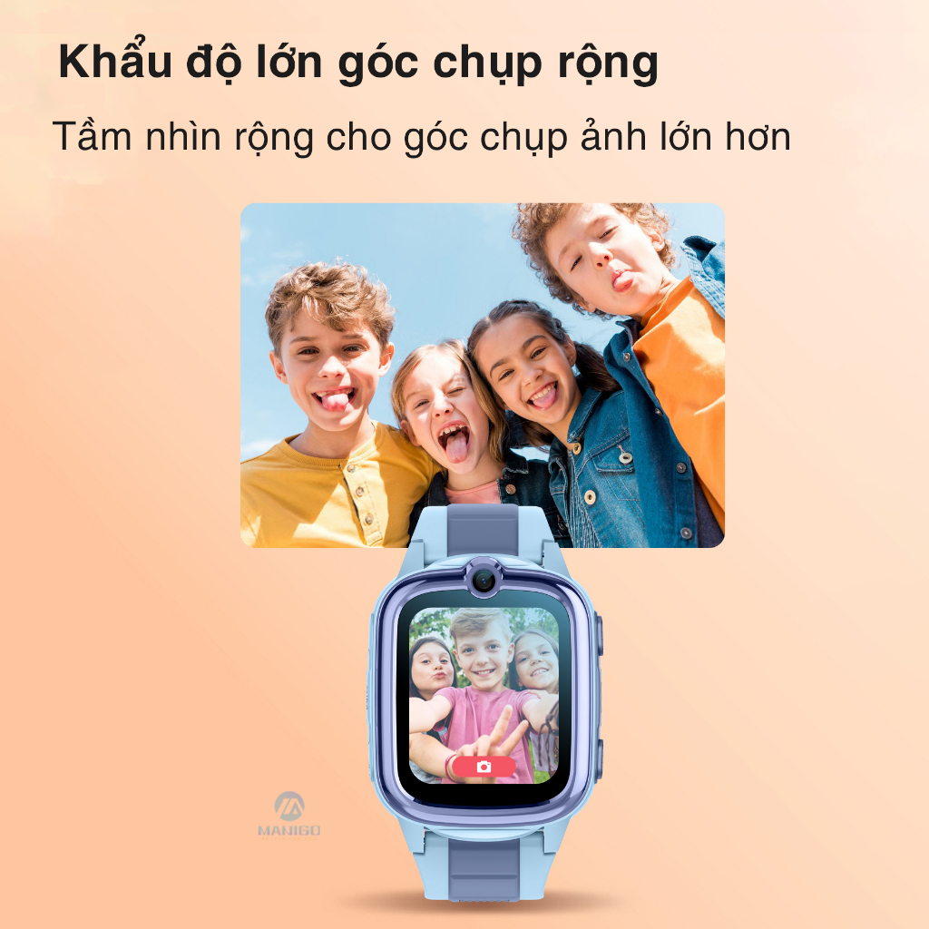 Mô tả Đồng hồ thông minh trẻ em Valdus MODEL VK Kidwatch sim4G  videocall định vị chính xác bảo hành 1 năm - 7