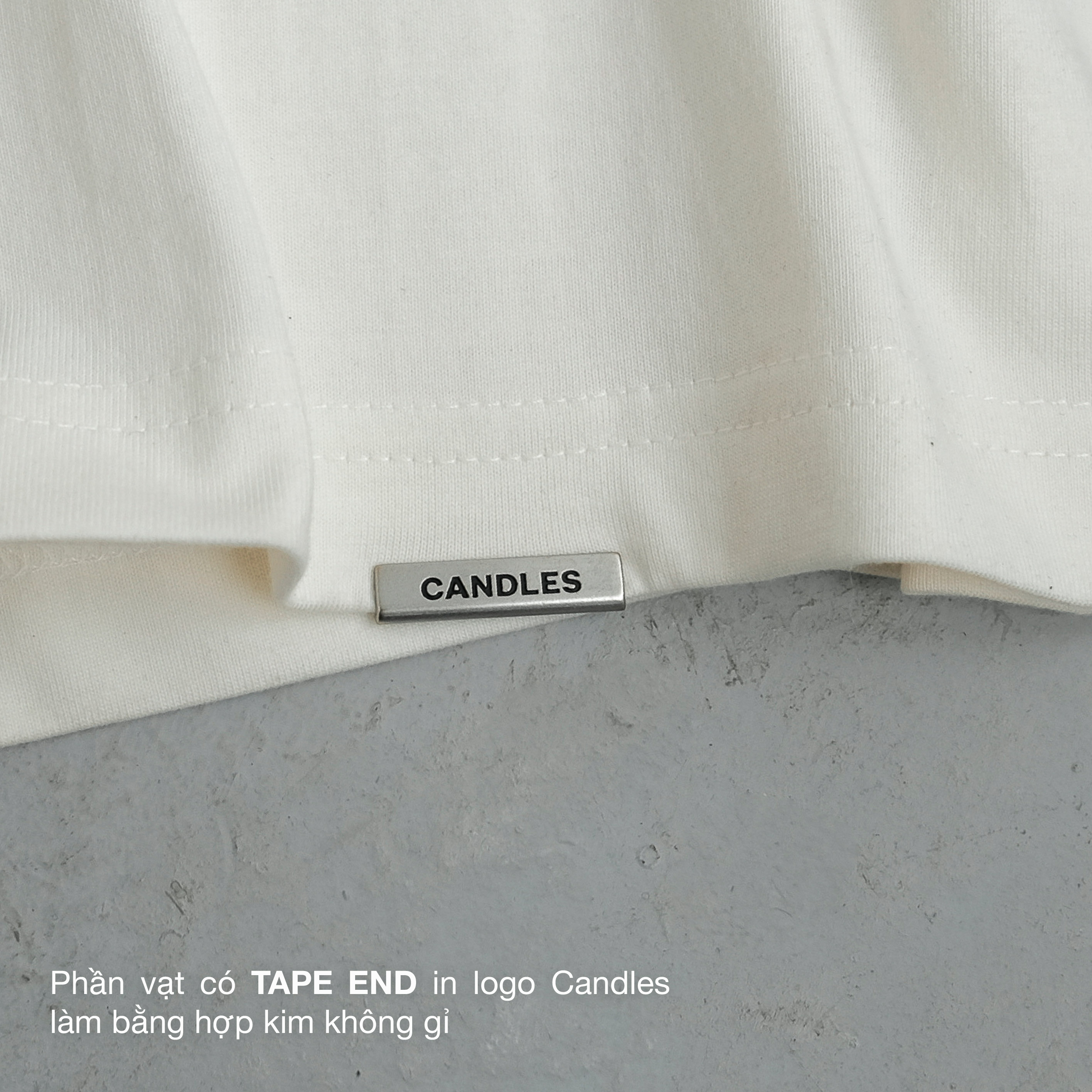Mô tả Áo Thun Candles Motel Oversize Tee Unisex - 4