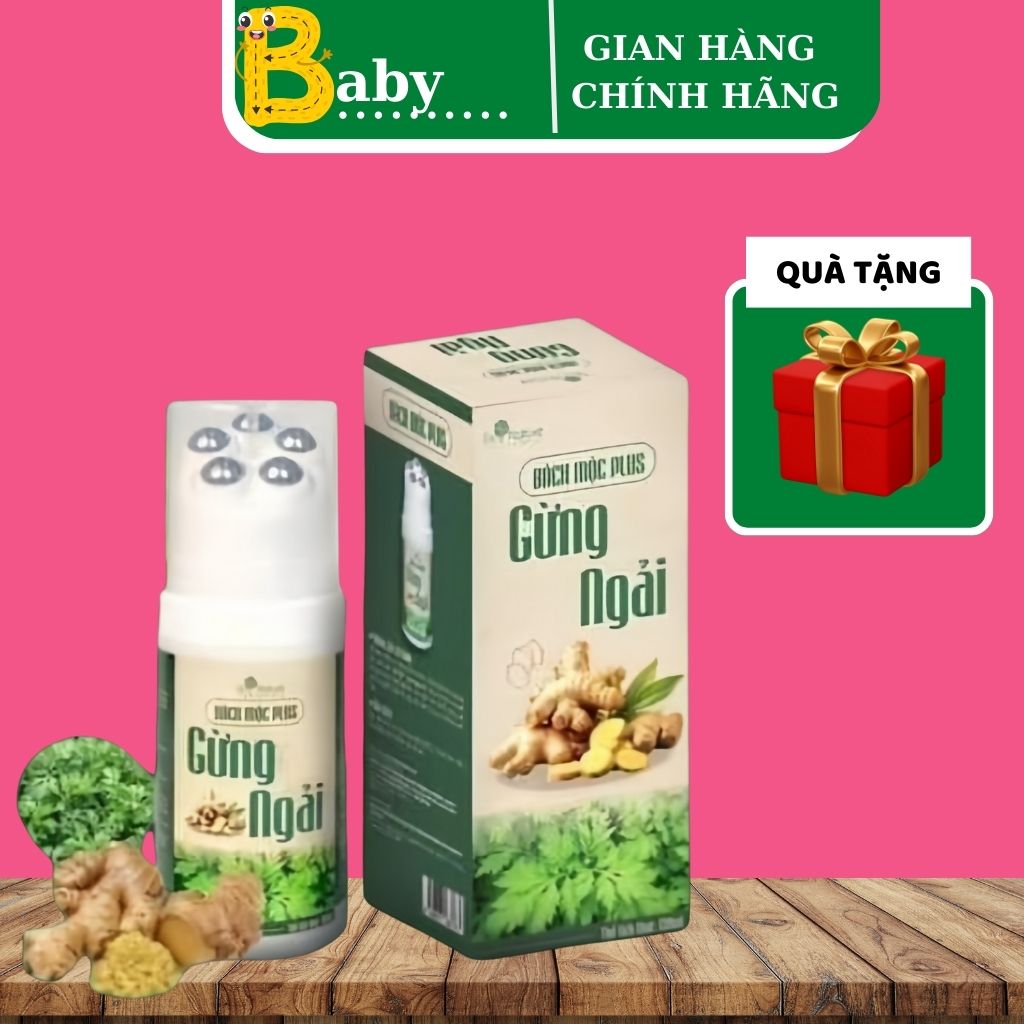 Mô tả Con Lăn Bách Mộc Plus - Massage Hỗ Trợ Giảm Đau Mỏi Cổ Vai Gáy, Lưu Thông Khí Huyết - I'm Nature 3in1/130ml HÀNG CHUẨN - 1