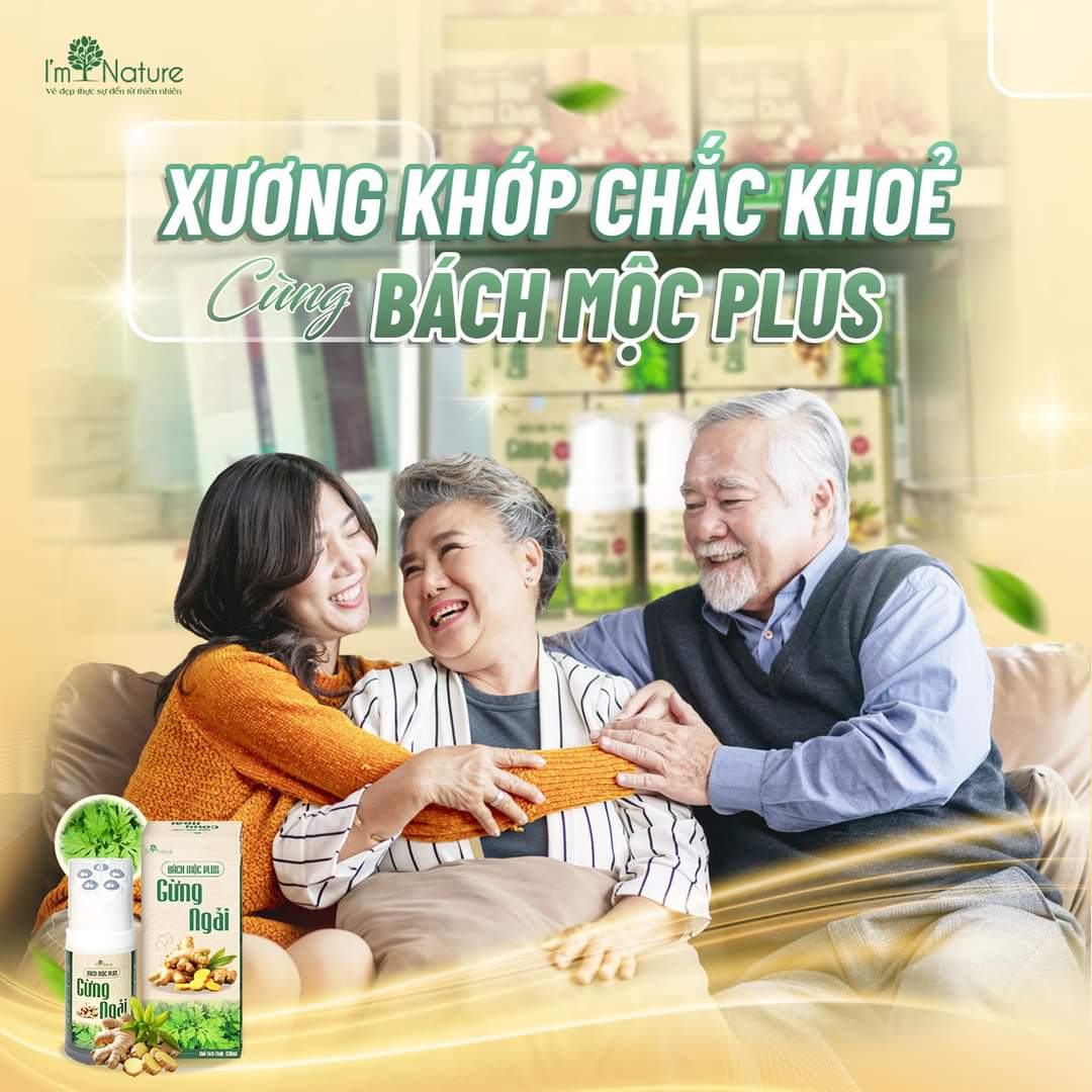 Mô tả Con Lăn Bách Mộc Plus - Massage Hỗ Trợ Giảm Đau Mỏi Cổ Vai Gáy, Lưu Thông Khí Huyết - I'm Nature 3in1/130ml HÀNG CHUẨN - 5