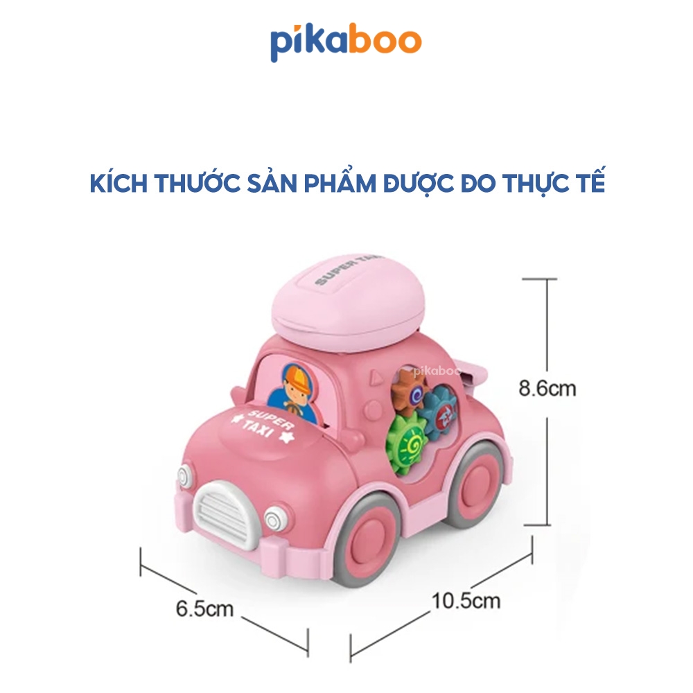 Đồ chơi chạy đà Pikaboo nhiều màu sắc