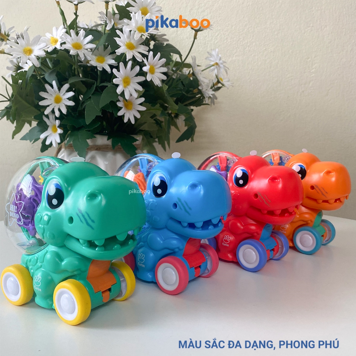 Đồ chơi chạy đà Pikaboo kiểu dáng ô tô