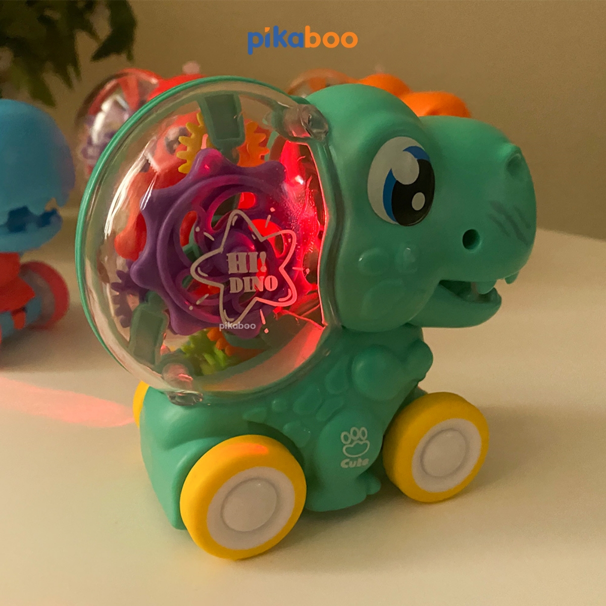 Đồ chơi chạy đà Pikaboo kiểu dáng máy bay