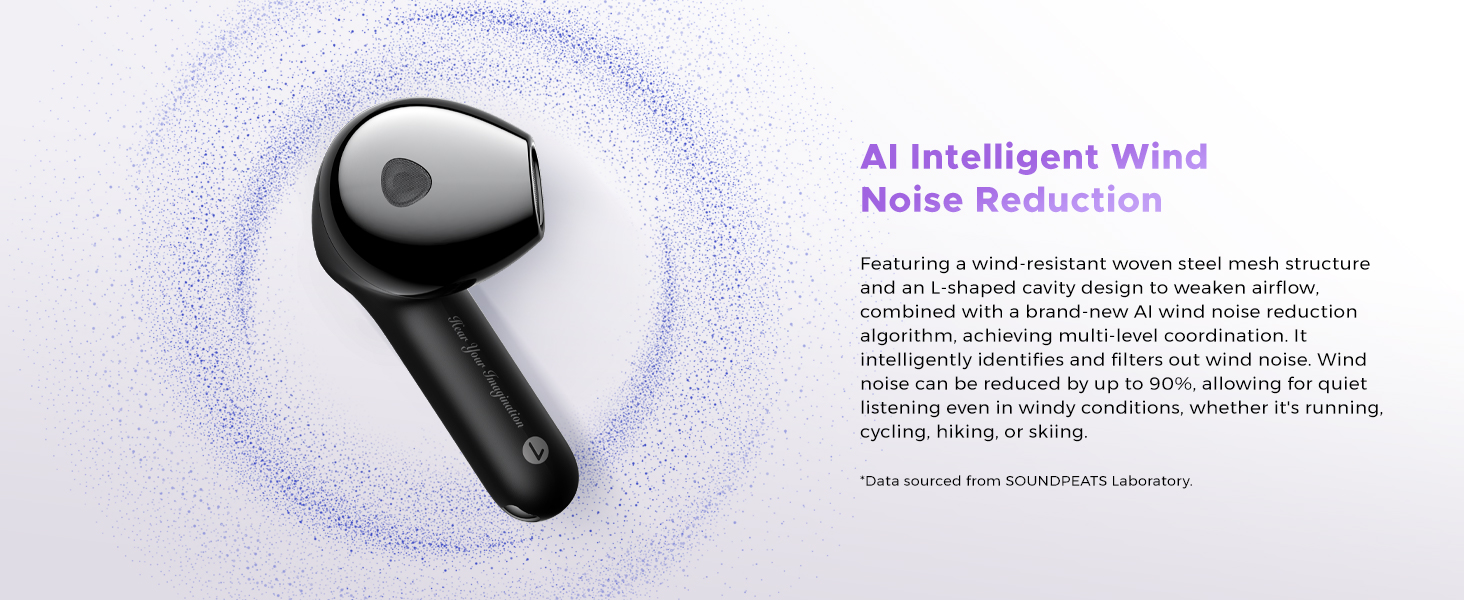 Mô tả Tai Nghe True Wireless SoundPEATS Air5 Aptx Adaptive Lossless Bluetooth 5.4 - 5