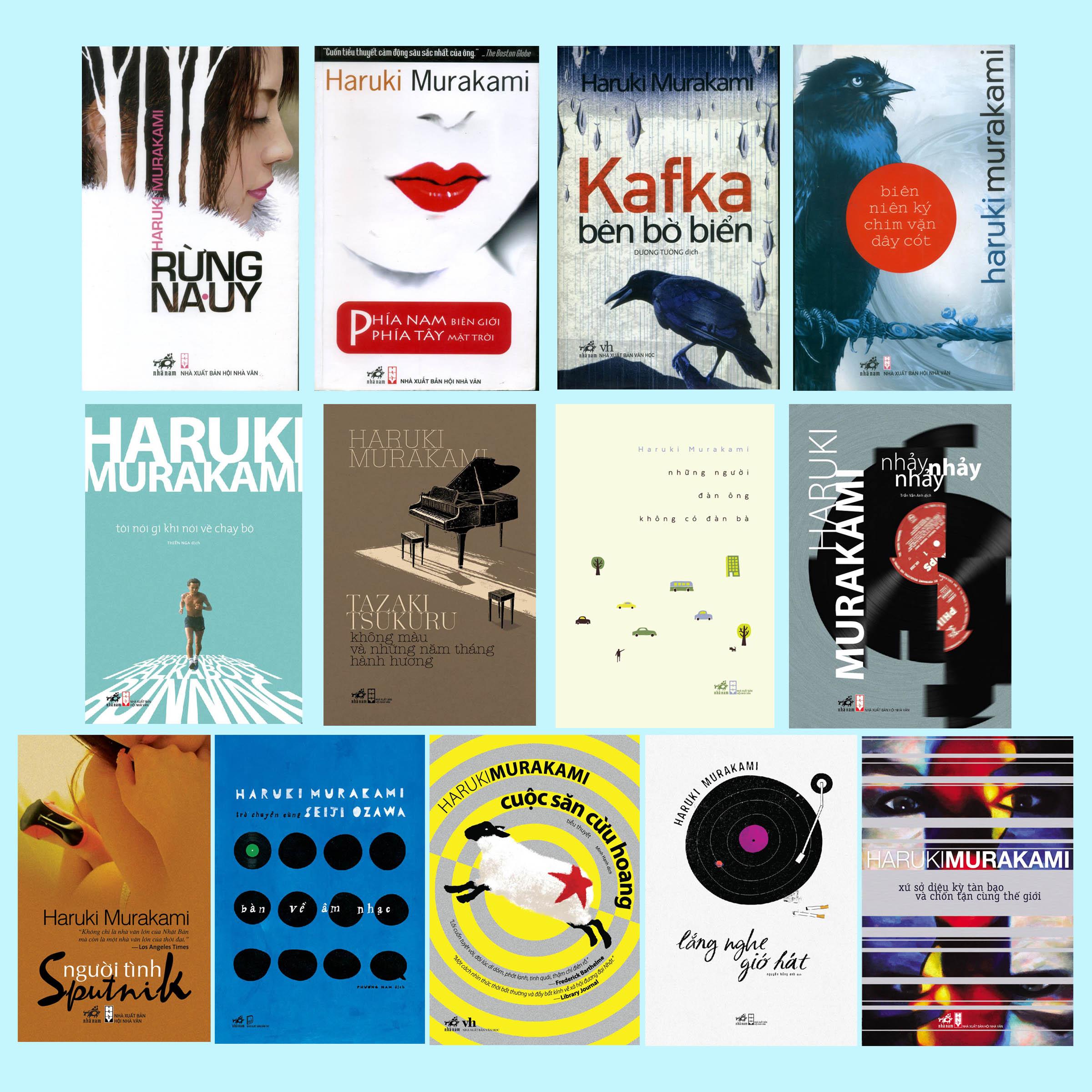 Mô tả Sách - Series tác giả Haruki Murakami (cập nhật) (Nhã Nam) - 1
