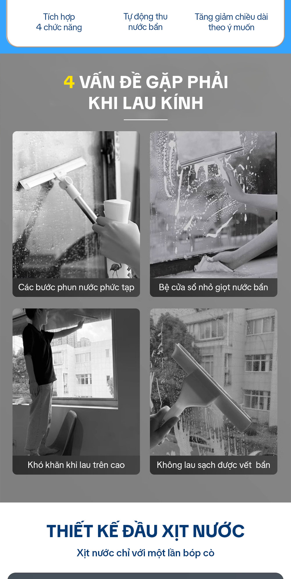 Tính năng phun sương của Cây Lau Kính Parroti