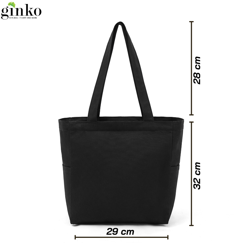Mô tả Túi tote canvas Ginko Trơn - 6