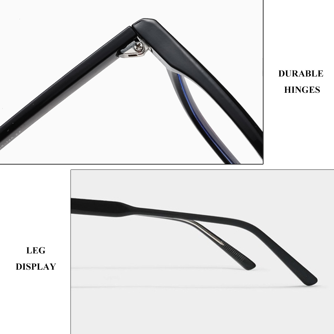 Mô tả Gọng kính cận thời trang nam nữ ANDU EYEWEAR dáng vuông LUTTO chất liệu nhựa cứng cáp - 2130 - 5