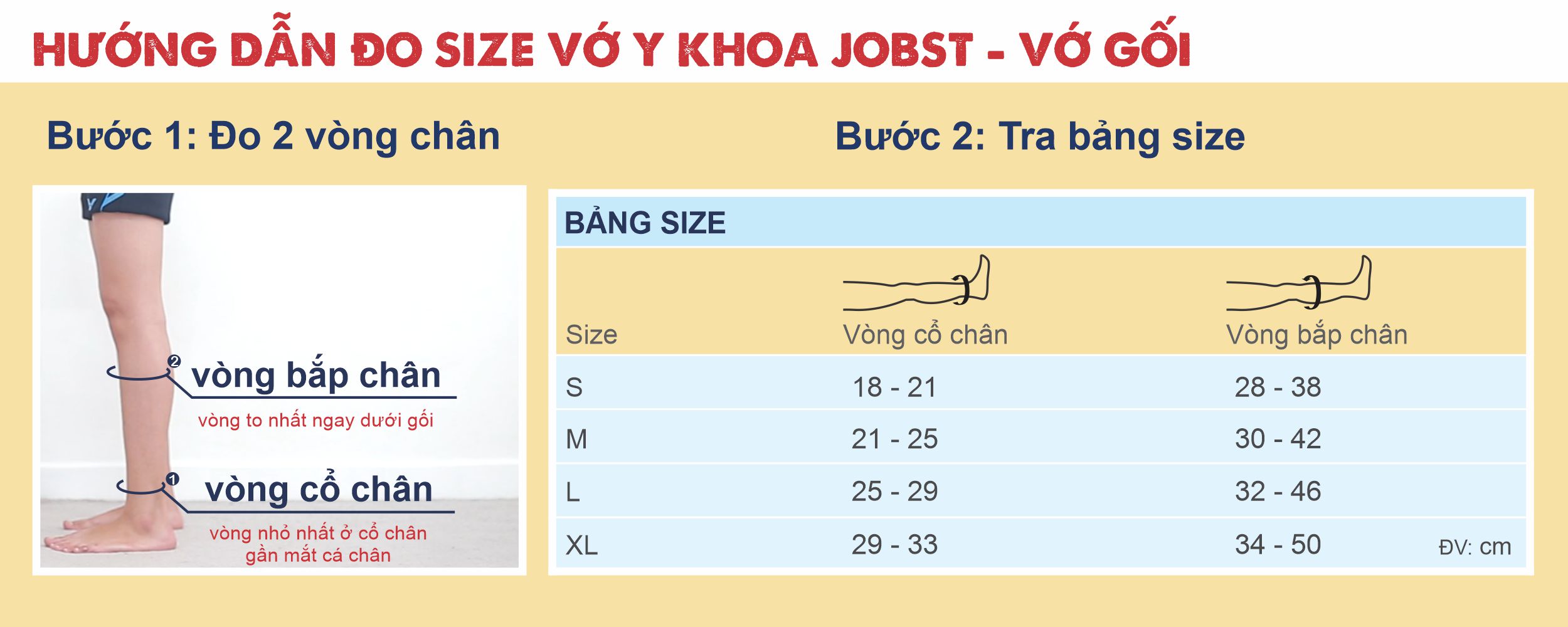 Mô tả Vớ Y Khoa Cao Cấp Mỏng JOBST Opaque - Vớ Gối, Màu Da, Hở Ngón, Áp Lực 20-30mmHg, 2 Chiếc (Tất Y Khoa) - 1