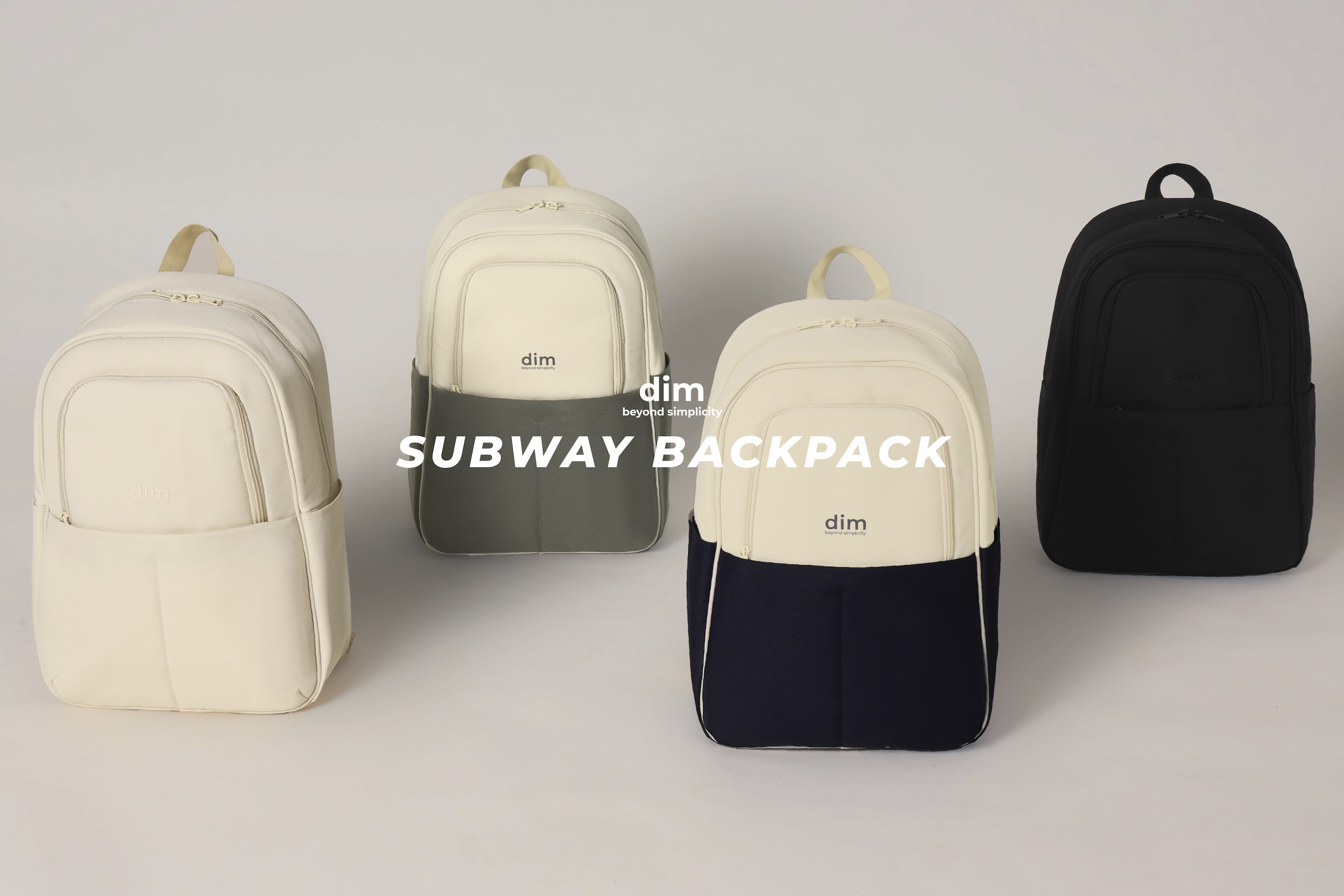 Mô tả Balo DIM Subway Backpack - Laptop 15.6 inch - 1
