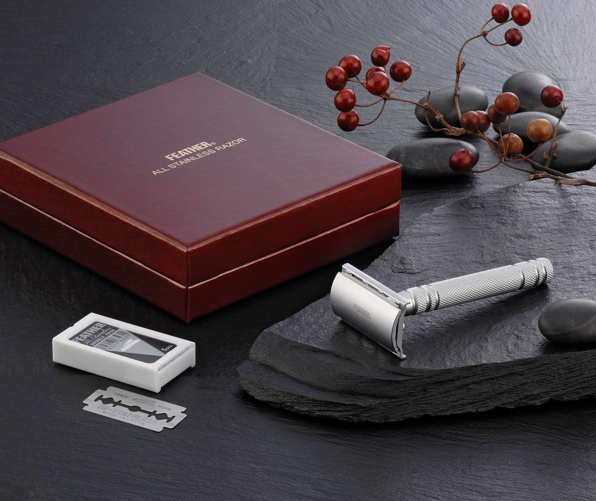 Dao cạo râu Feather All Stainless Safety Razor AS-D2