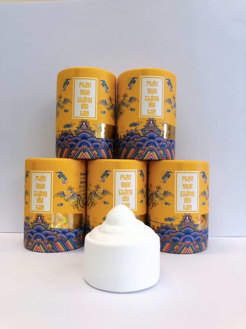 Mô tả Phấn Nụ Chống Lão Hoá Phấn Nụ Hoàng Cung tông trắng/tông da 25g - 1