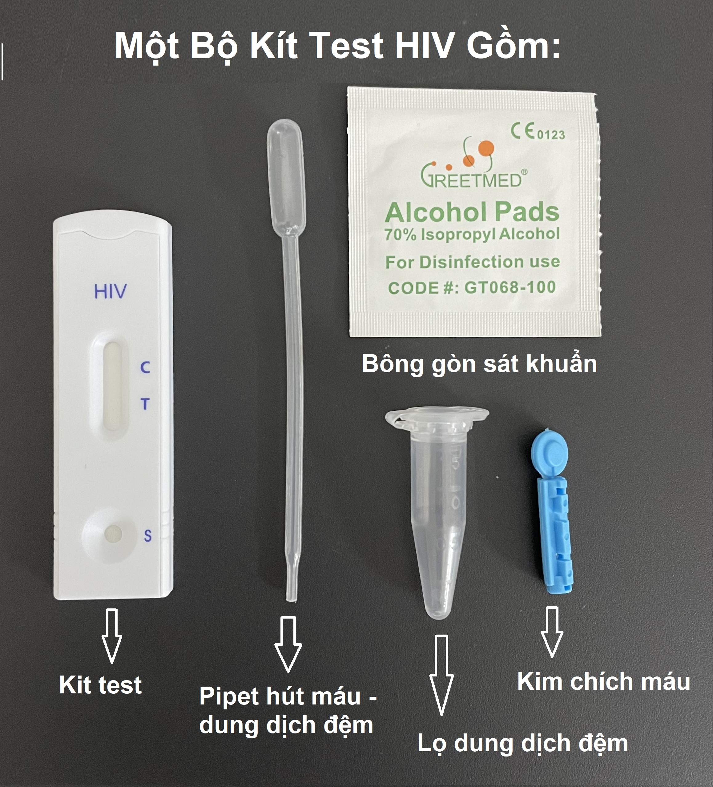 Que Test HIV tại nhà FASTEP, Kết Quả Chính Xác Dễ Sử Dụng, Test Nhanh ...
