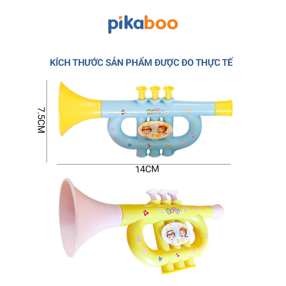 Mô tả Kèn thổi cho bé Pikaboo, kèn đồ chơi có âm thanh vang, chất liệu nhựa dày dặn nhẵn mịn an toàn - 5