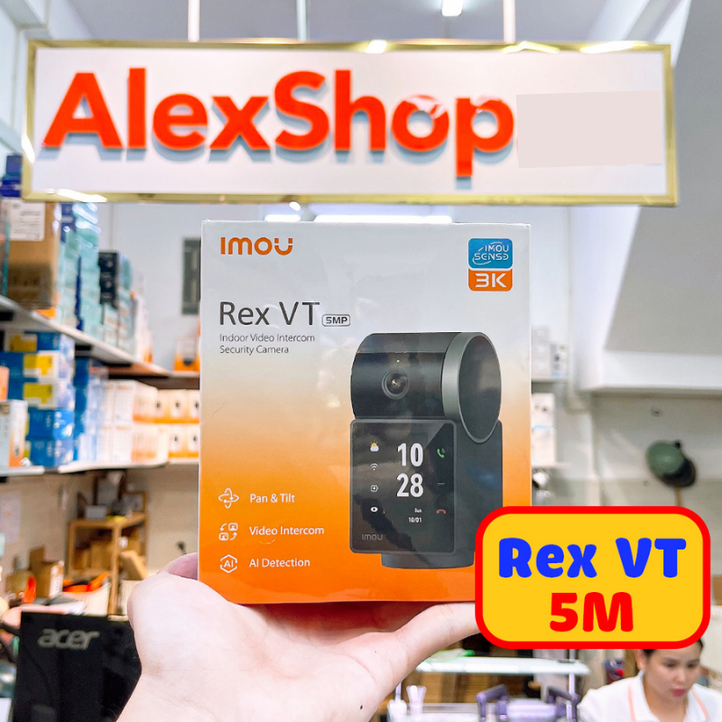 [5M] Camera Gọi Điện Imou Rex VT Pro 5M, 3K Tích Hợp AI, Gọi Video ...