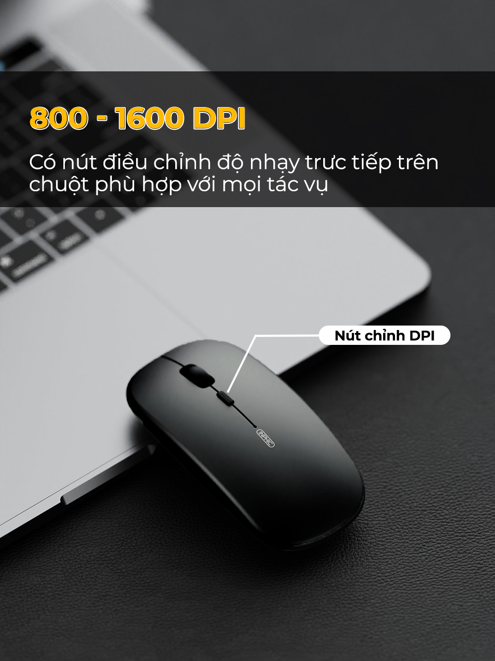 Chuột không dây SIDOTECH M1PRO DPI