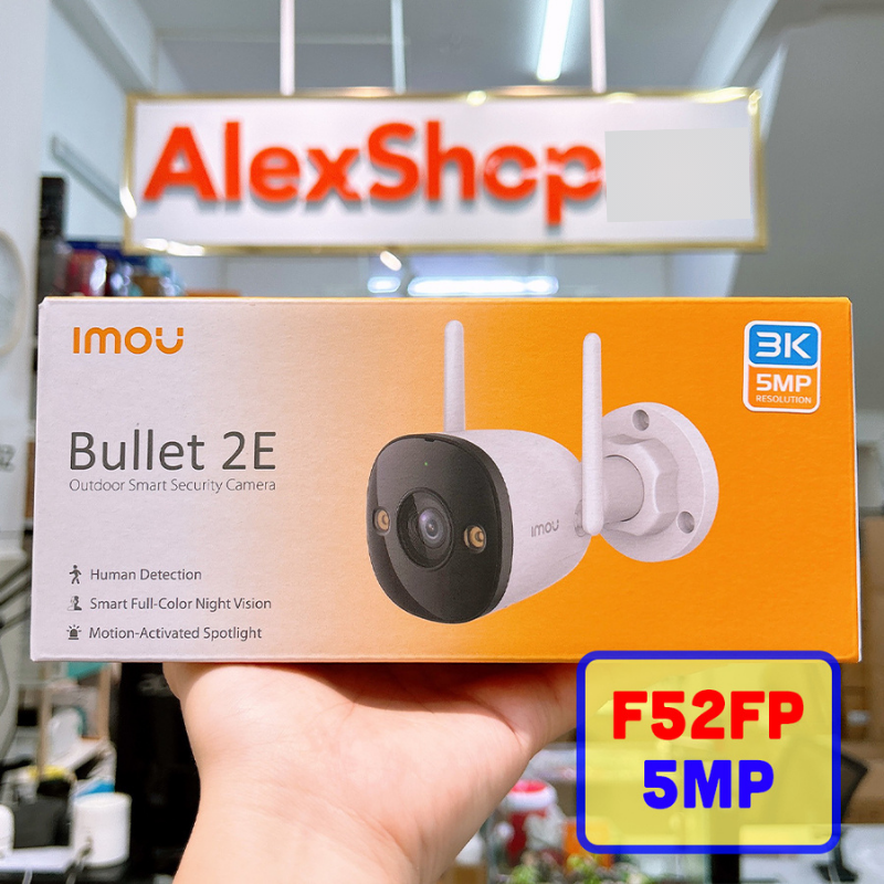 [3M-5M] Camera Imou F32FP - F52FP, Camera Ngoài Trời Góc Cố Định, Mic ...