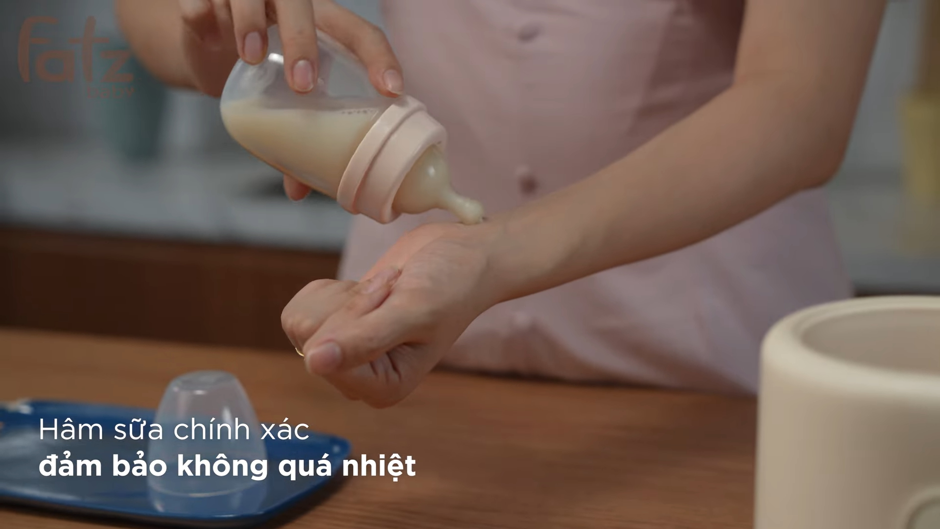 Mô tả Máy hâm sữa và tiệt trùng điện tử 2 bình Duo 10 FATZBABY FB3211BK - 7