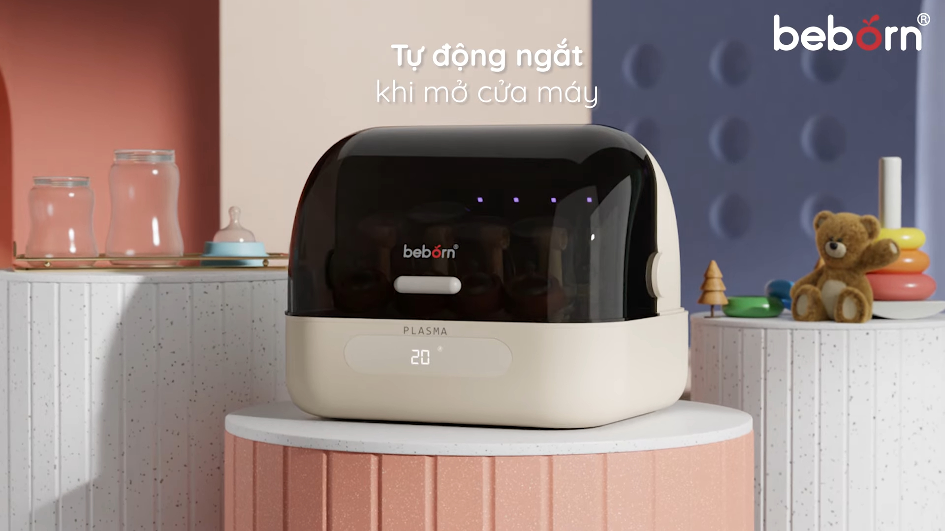 Đèn UVC vĩnh cửu BEBORN SBP02HB