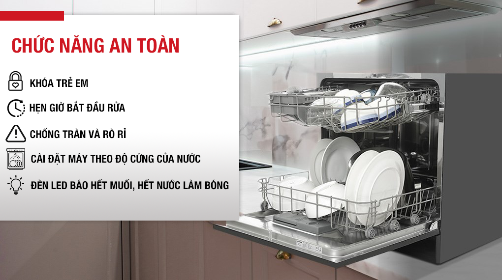 Mô tả Máy Rửa Chén Bát HDW-T5531B Hafele 538.21.350 - 3