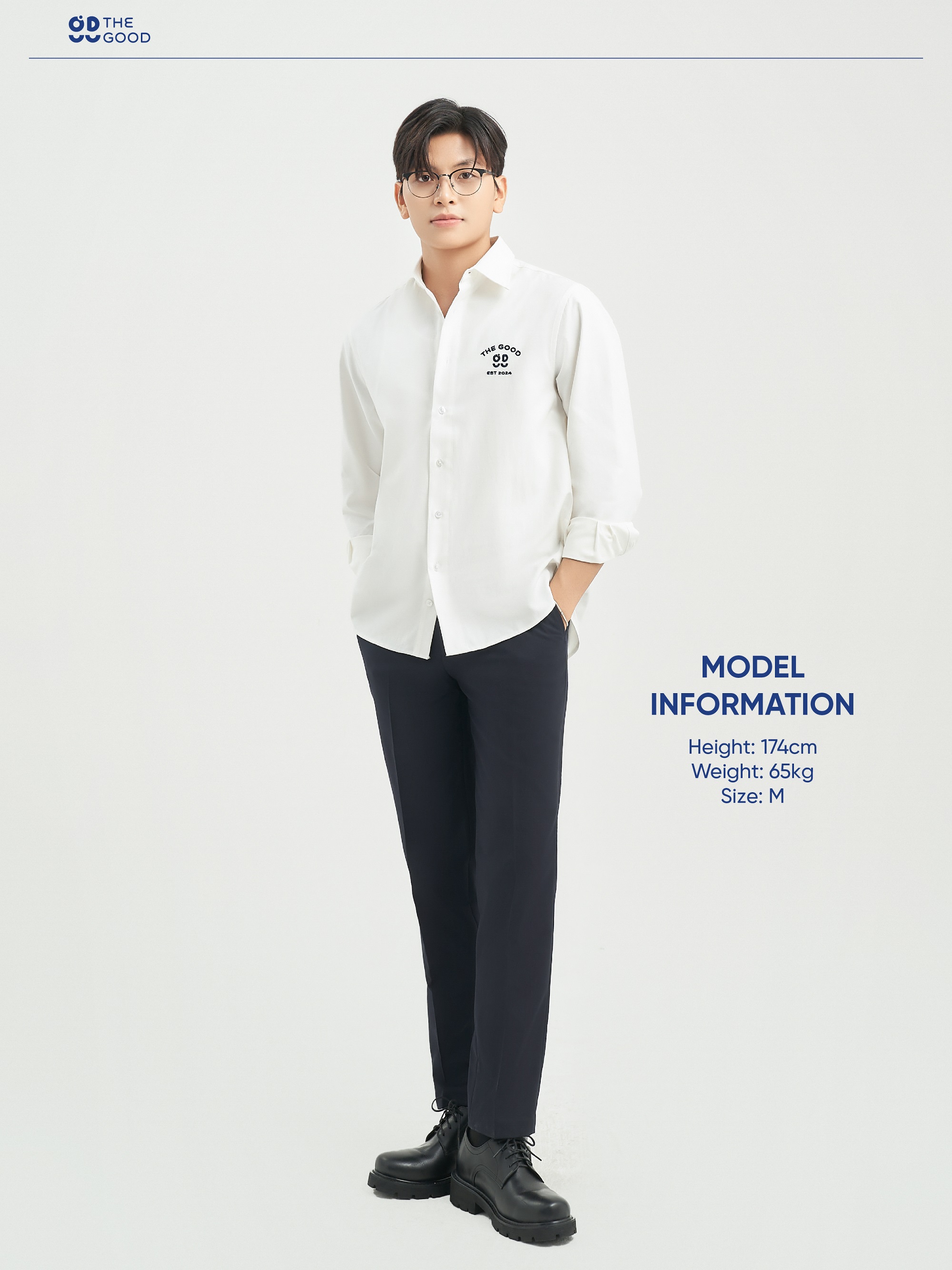 Mô tả Quần âu nam form đứng  chất liệu rayon, ít nhăn - 1
