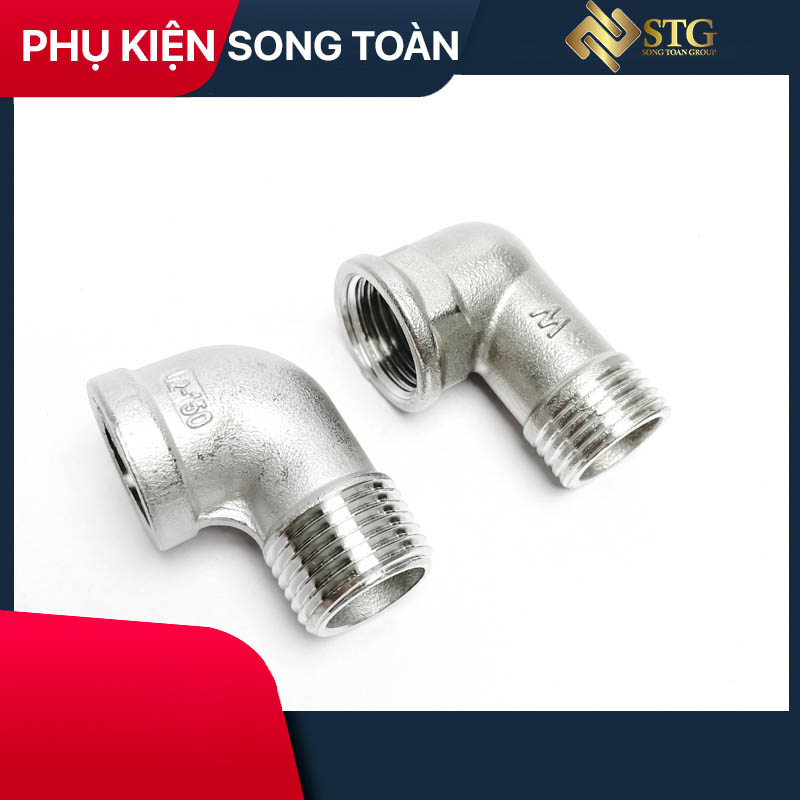 Co Ren Inox 21 Co Điếu Inox Ren Trong Ren Ngoài 21 Inox 201 304 ...