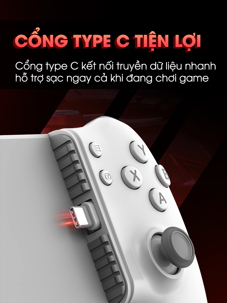 Mô tả Tay cầm chơi game MEMO S3 thế hệ mới hỗ trợ 1000hz đa dạng kết nối nhiều game moba console ổn định Liên quân genshin - 4