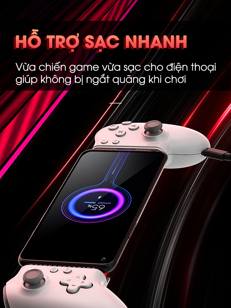 Mô tả Tay cầm chơi game MEMO S3 thế hệ mới hỗ trợ 1000hz đa dạng kết nối nhiều game moba console ổn định Liên quân genshin - 5
