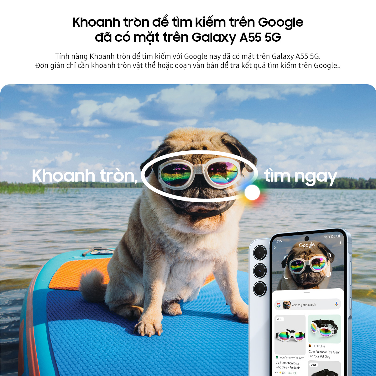 Mô tả Điện thoại Galaxy A55 5G phiên bản giới hạn Gaming RƯƠNG AWESOME - Bộ quà trị giá 1.6 triệu đồng - 1