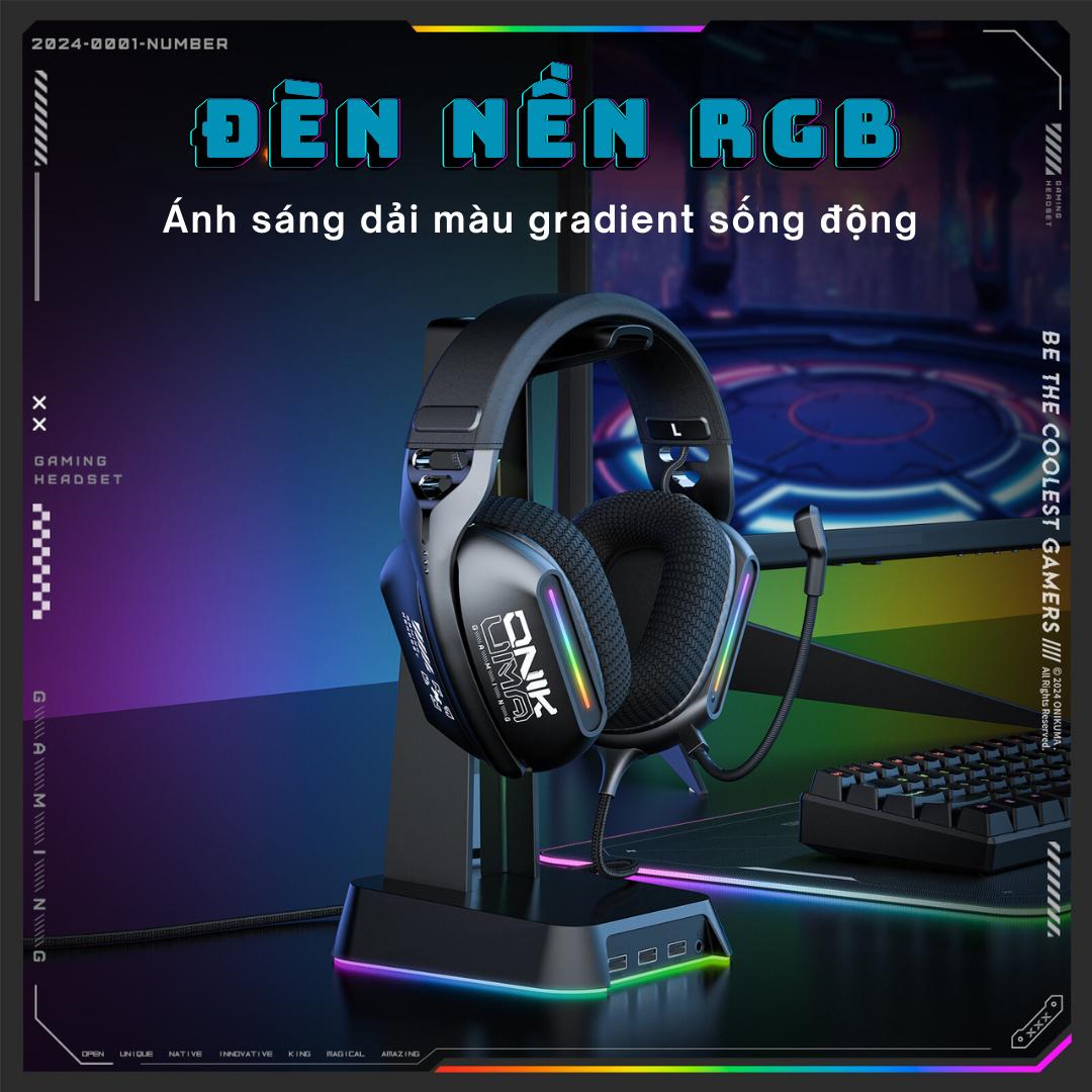 Mô tả Tai Nghe Hoàn Hảo Cho Game Thủ ONIKUMA X12 - Hàng chính hãng - 2