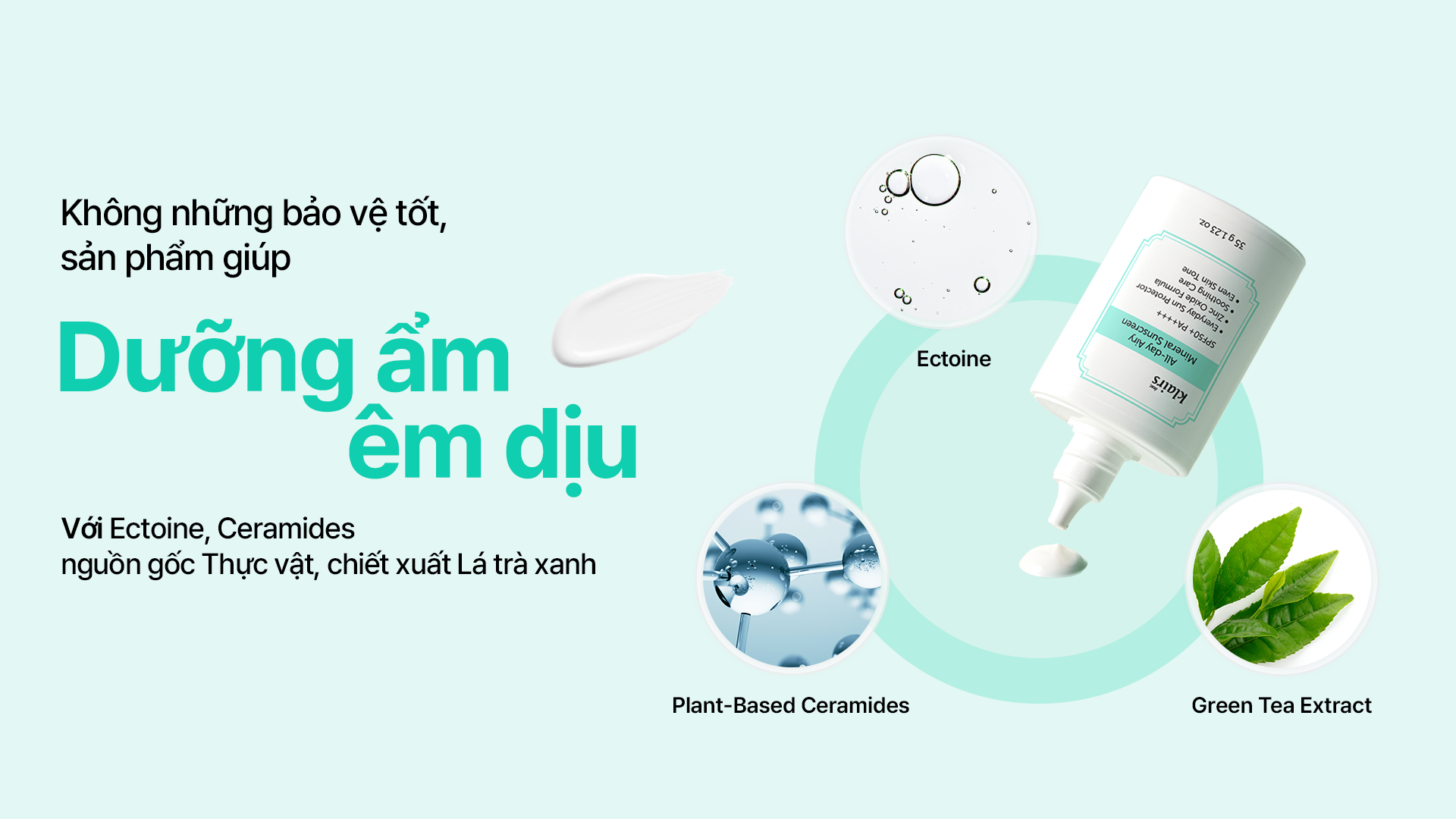 Mô tả Kem chống nắng Dear, Klairs All-day Airy Mineral Sunscreen SPF50+ PA++++ 35g - 5