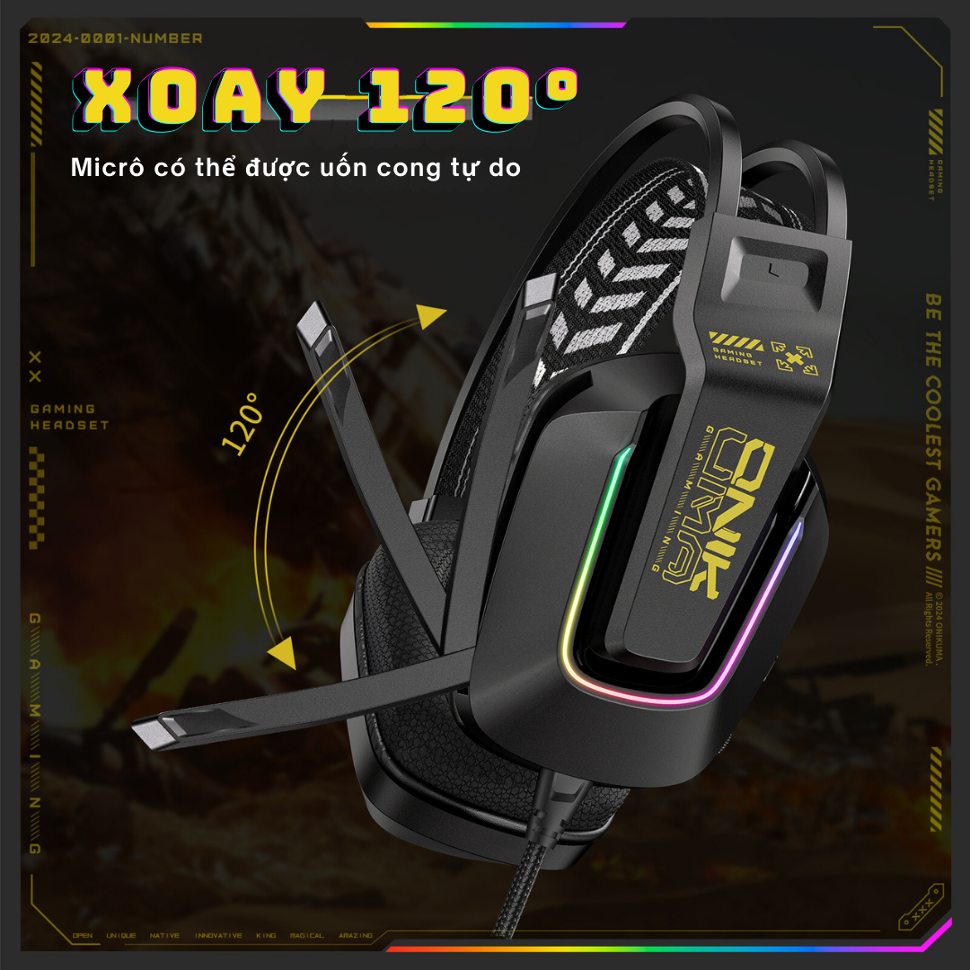 Microphone chống ồn ONIKUMA X13