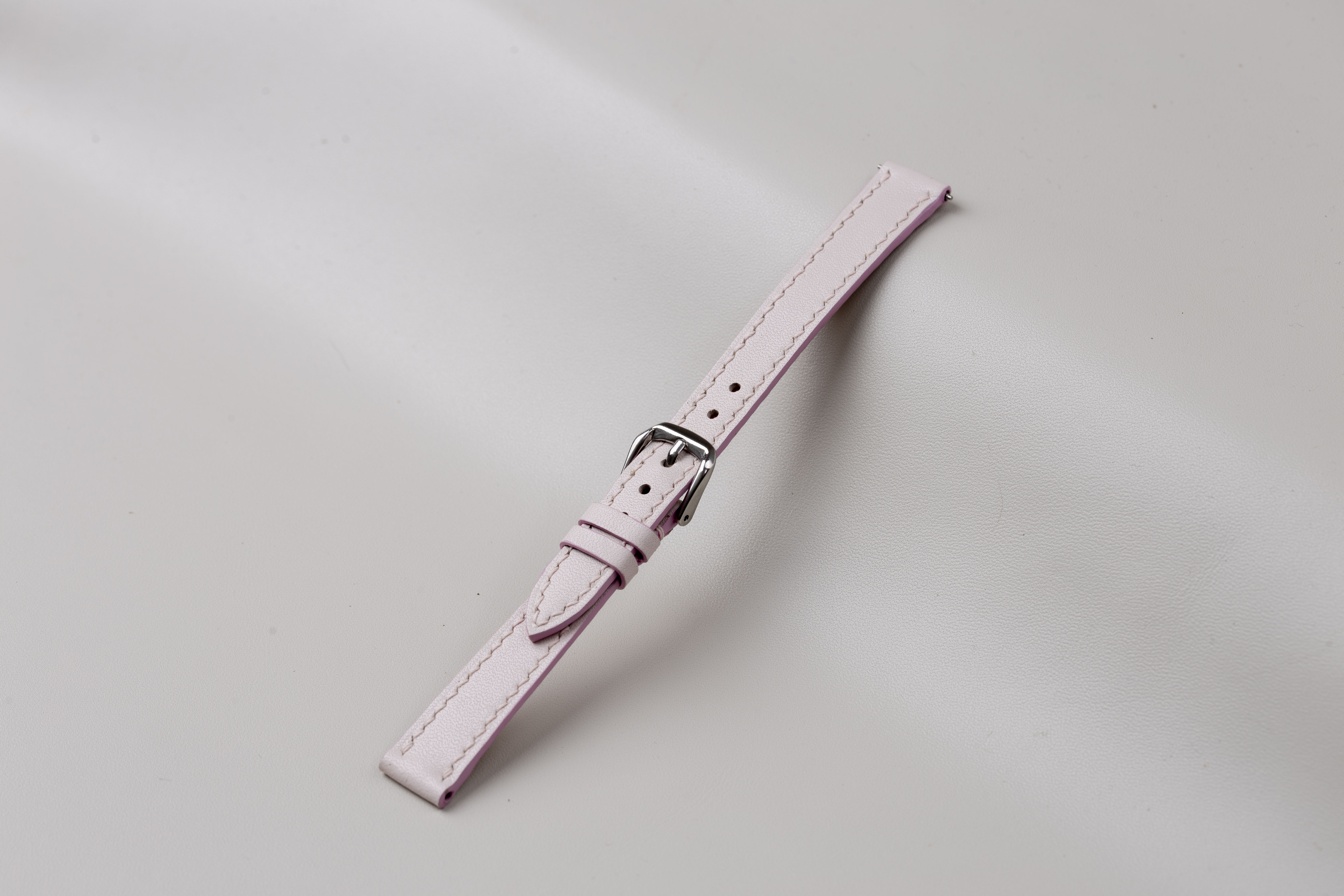 Mô tả Dây đồng hồ nữ da bò nappa- khâu tay thủ công D101B size 10mm, 12mm, 14mm, 16mm, 18mm-Bụi Leather - 10