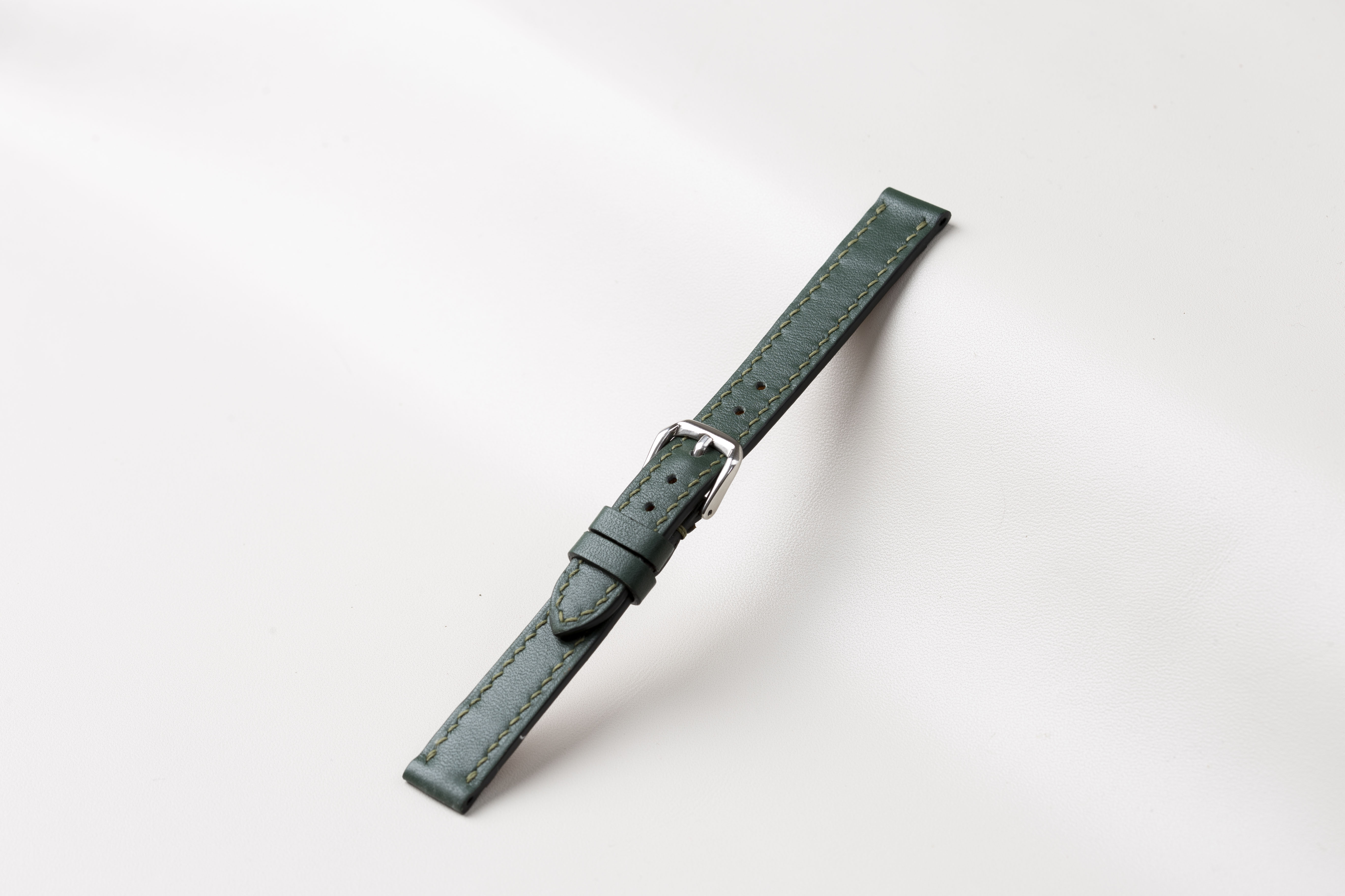Mô tả Dây đồng hồ nữ da bò nappa- khâu tay thủ công D101B size 10mm, 12mm, 14mm, 16mm, 18mm-Bụi Leather - 11