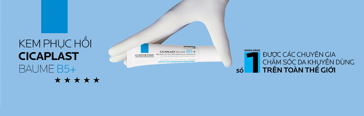 Mô tả Kem dưỡng hỗ trợ làm dịu & phục hồi da La Roche-Posay Cicaplast Baume B5+ 15ml - 7