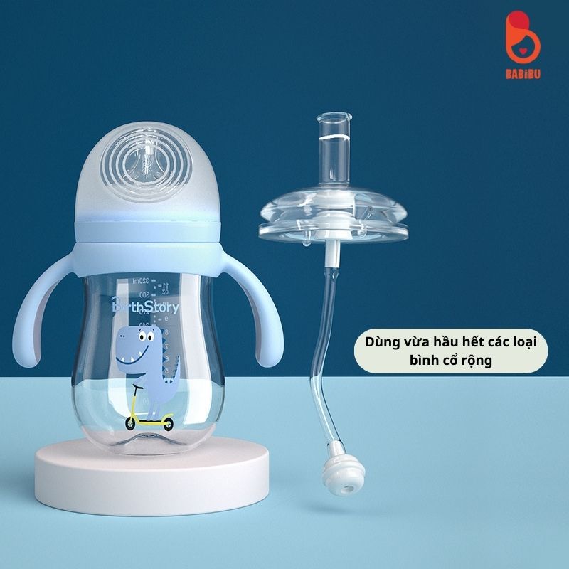 Bộ CD thành ống hút bình cổ rộng 