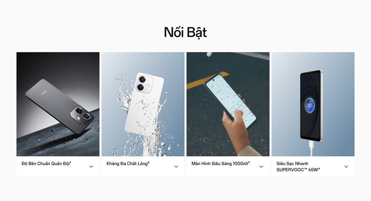 Mô tả Điện Thoại OPPO A3 (8GB/256GB) | Siêu bền | SUPERVOOC | Kháng nước và bụi  - Hàng chính hãng - 2