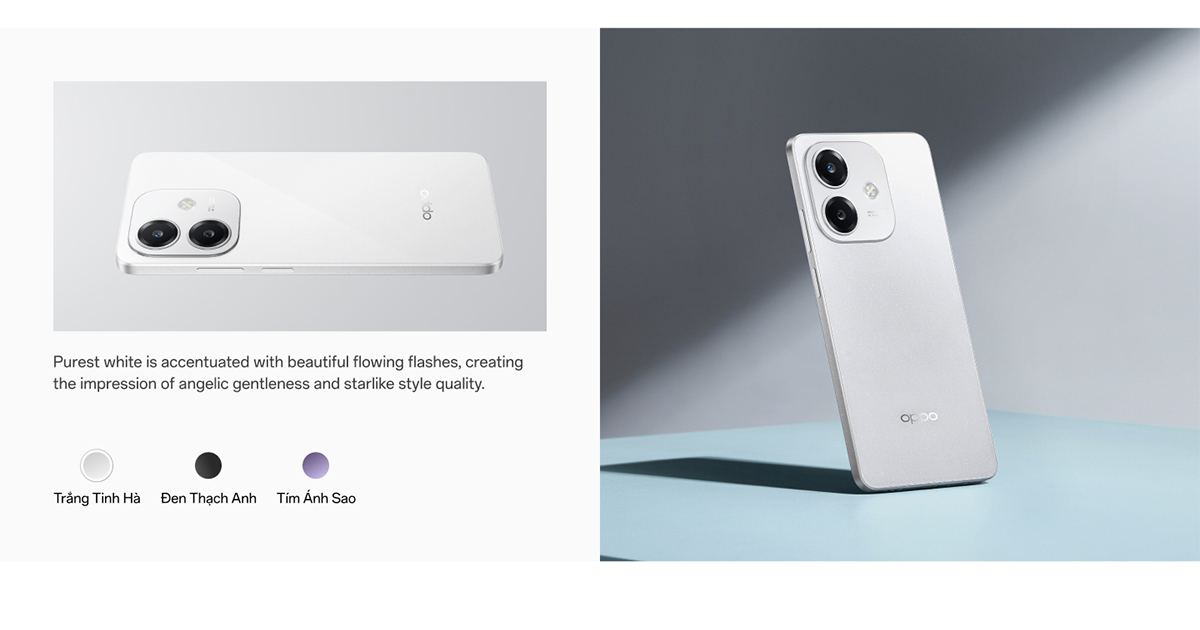 Mô tả Điện Thoại OPPO A3 (8GB/256GB) | Siêu bền | SUPERVOOC | Kháng nước và bụi  - Hàng chính hãng - 6