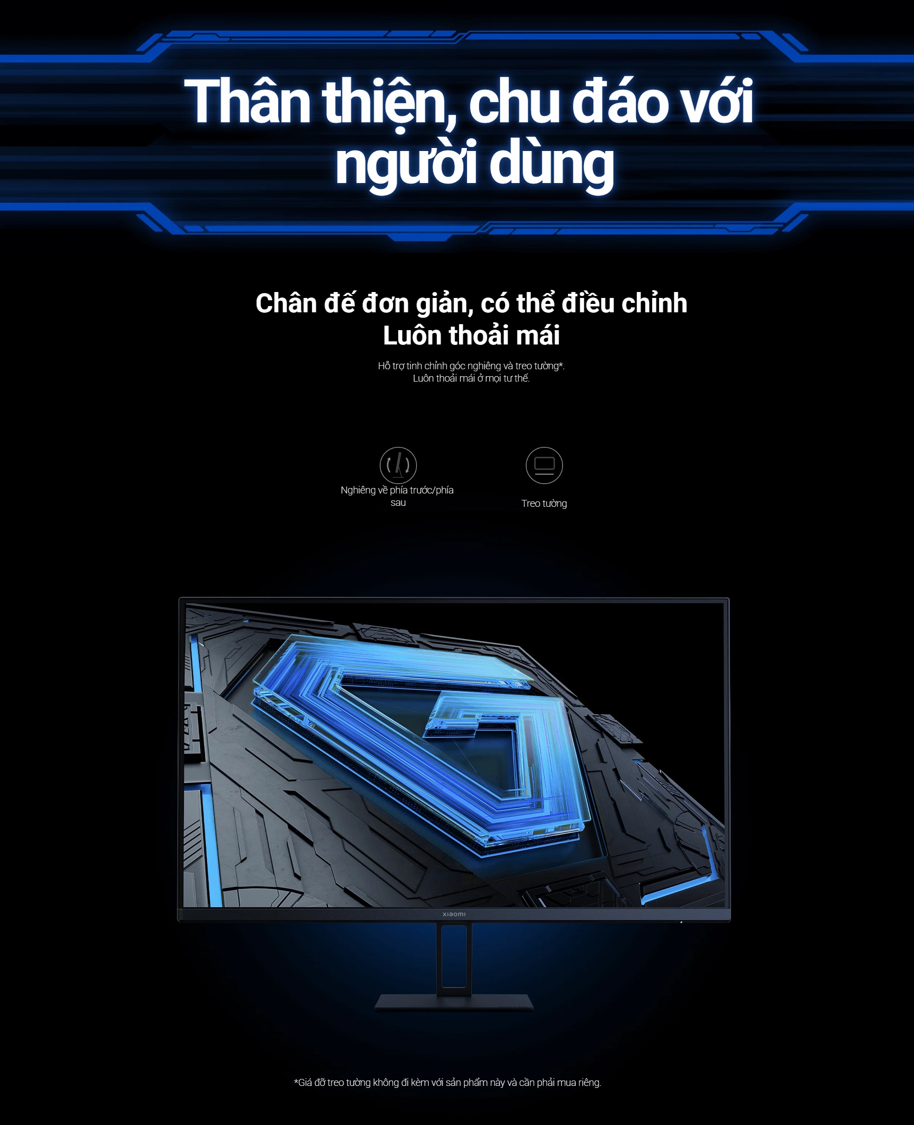 Mô tả Màn Hình Gaming Xiaomi Gaming Monitor G27i EU P27FBB-RGGL (FHD/165Hz/1ms/IPS) – Phiên Bản Quốc Tế - 5
