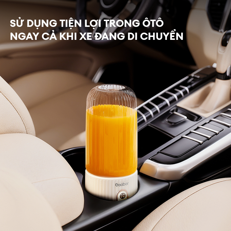 Cốc xay sinh tố Gaabor FP03T-WH01A mang đi du lịch