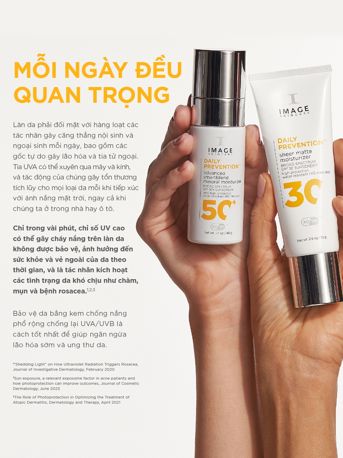 Mô tả Kem chống nắng cho da khô IMAGE Skincare DAILY PREVENTION Pure Mineral Hydrating Moisturizer SPF30 (7g) - 3