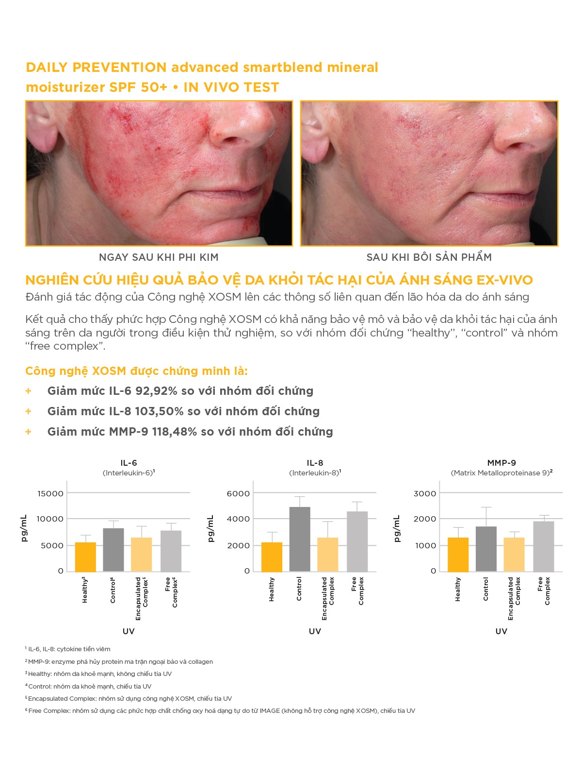 Mô tả Kem chống nắng cho da treatment IMAGE Skincare DAILY PREVENTION Advanced Smartblend Mineral Moisturizer SPF50 (7g) - 2