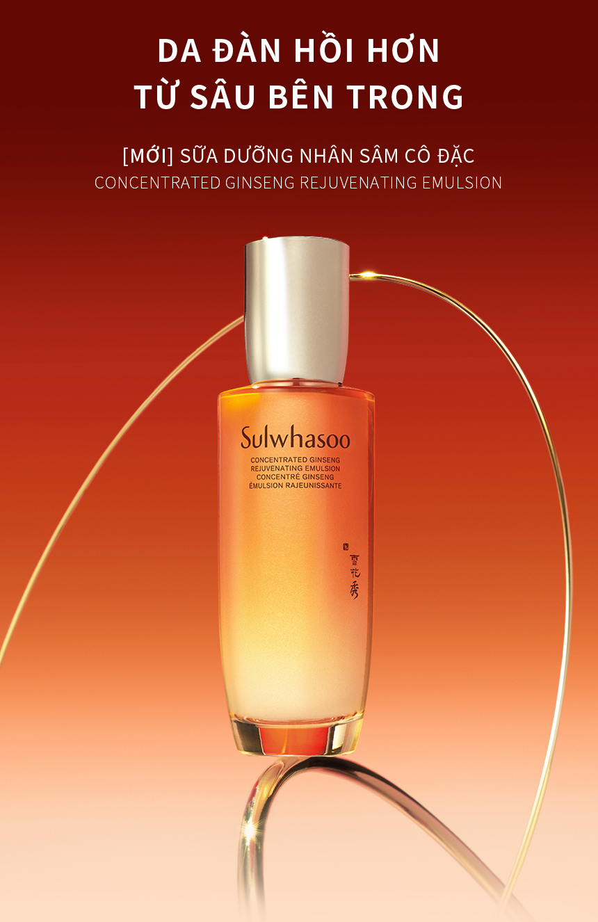 Mô tả Sữa Dưỡng Nhân Sâm Ngăn Ngừa Lão Hóa Da Sulwhasoo Concentrated Ginseng Rejuvenating Emulsion 125ml - 4