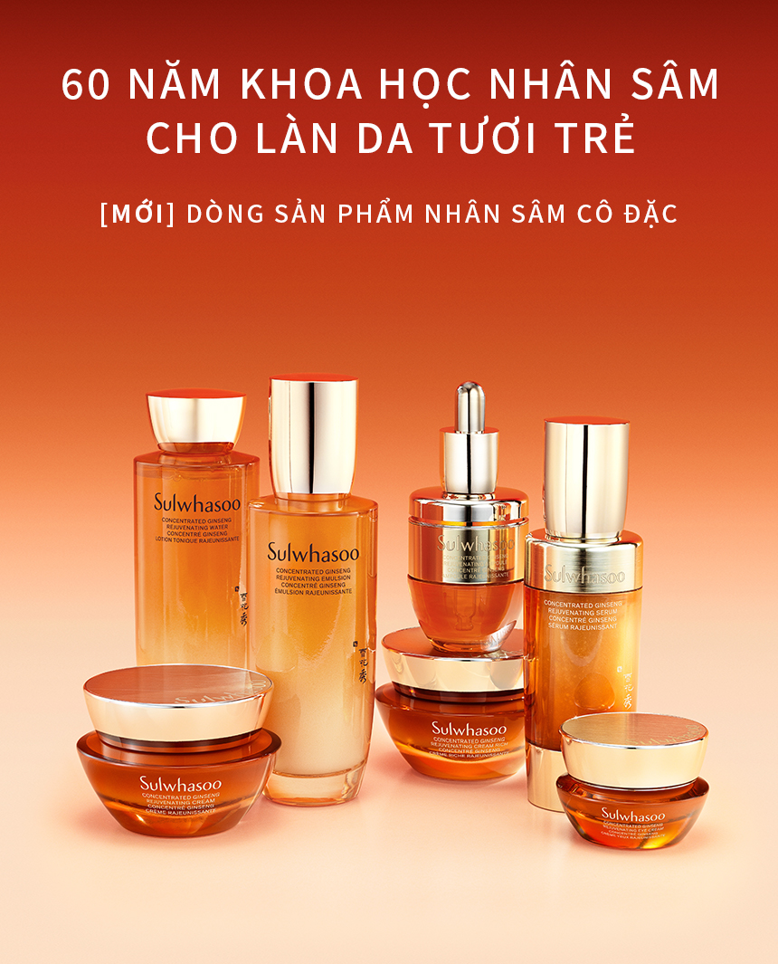 Mô tả Sữa Dưỡng Nhân Sâm Ngăn Ngừa Lão Hóa Da Sulwhasoo Concentrated Ginseng Rejuvenating Emulsion 125ml - 12